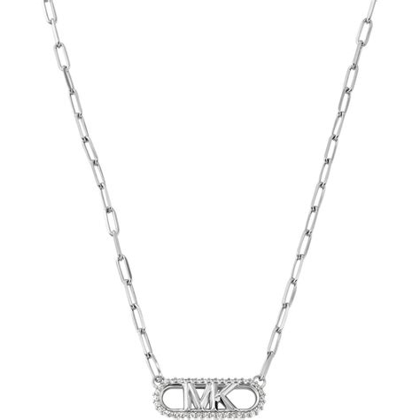 michael kors mens necklace|Michael Kors sterling silver necklace.